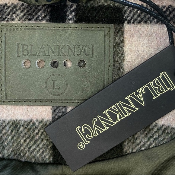 Blank NYC Plaid Long Shacket in Perfect Timing - Picture 6 of 10